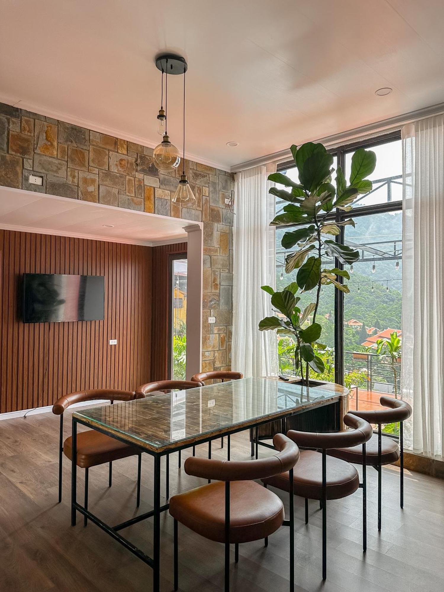 Apartament Bach Xanh House Tam Ðảo Zewnętrze zdjęcie