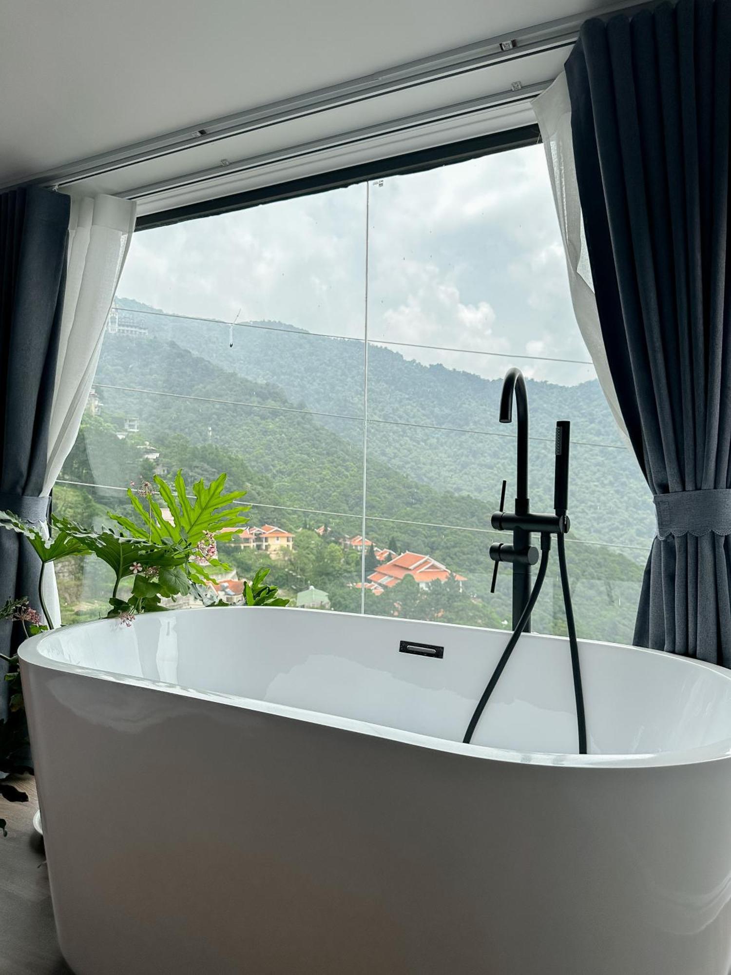 Apartament Bach Xanh House Tam Ðảo Zewnętrze zdjęcie